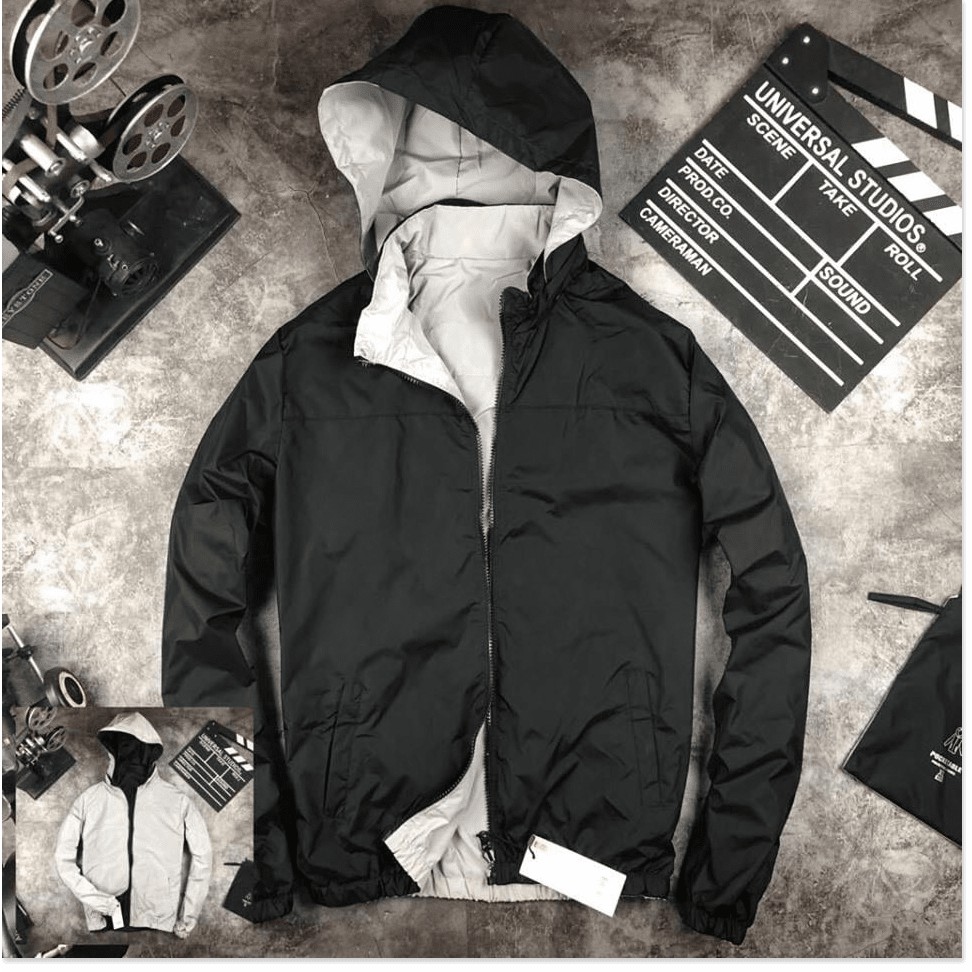 ÁO KHOÁC GIÓ NAM CÓ THỂ MẶC ĐƯỢC HAI MẶT CHỐNG NƯỚC CAO CẤP