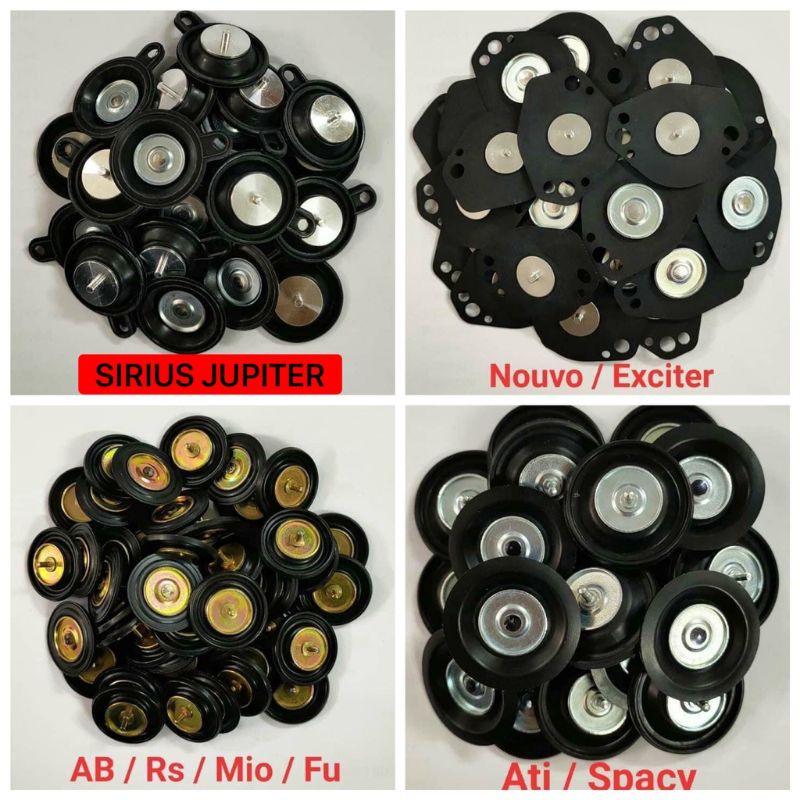 Van cắt gió, Màn bơm các loại xe Nouvo, sirus, Ab, Rs, Atila, Spacy,...