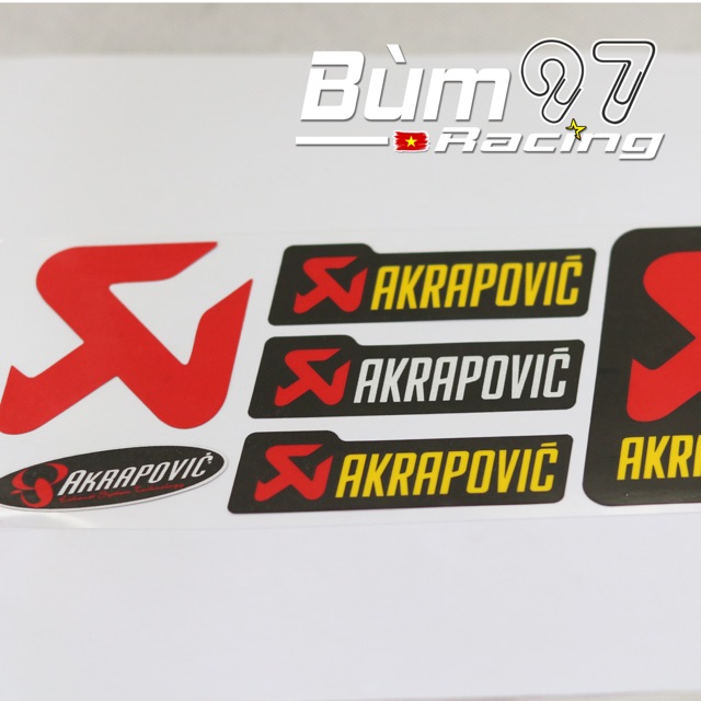 Vỉ tem Akaprovic Phản Quang