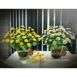 Combo nguyên liệu làm hoa Cúc Tana giấy (có nhiều lựa chọn , khách đọc kỹ thông tin )