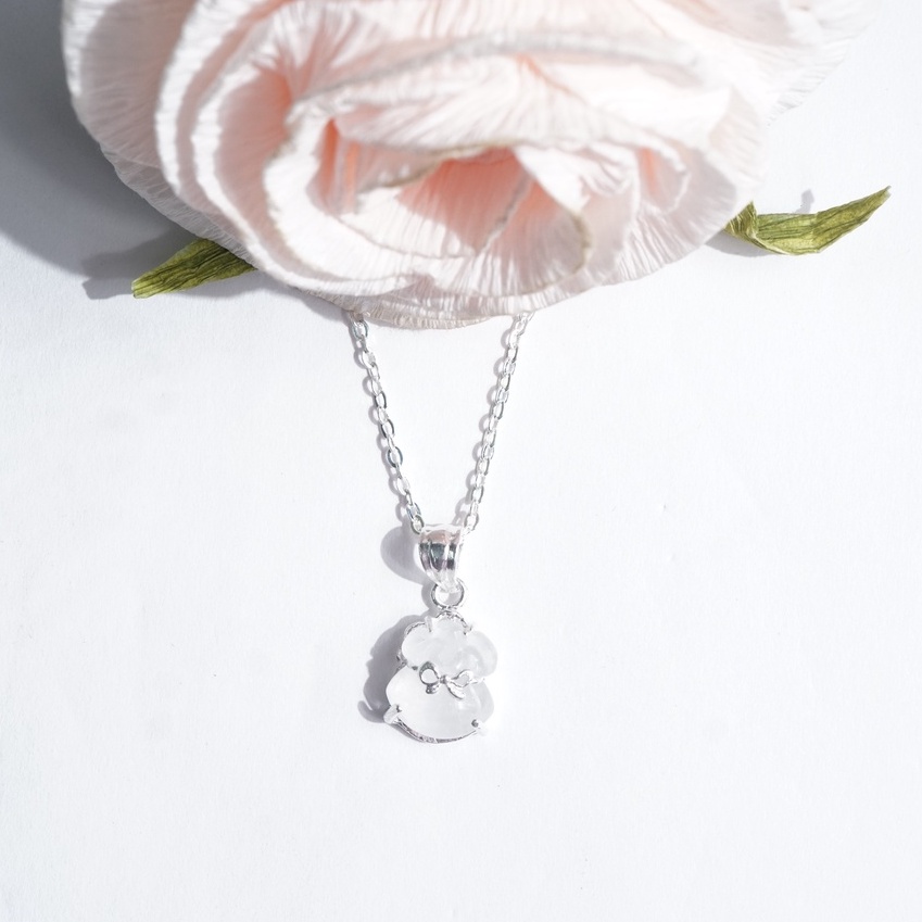 Dây chuyền bạc Túi tiền phong thủy đủ màu 925 cao cấp QMJ - Q706