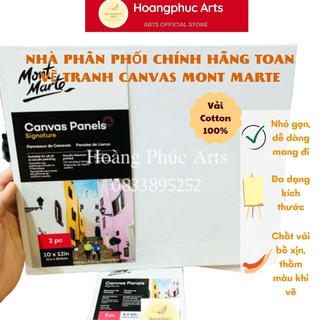 Toan vẽ tranh canvas MONT MARTE chính hãng - 7 SIZE (10x10 ~ 45x45)