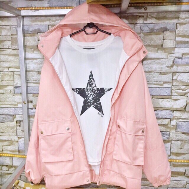 Áo khoác kaki túi hộp form rộng có ảnh thật | BigBuy360 - bigbuy360.vn