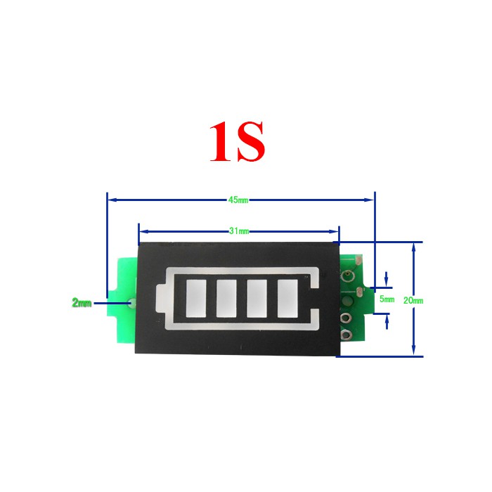 Mạch Led báo mức Pin Lithium - 18650 - 1S 2S 3S 4S 5S 6S 7S