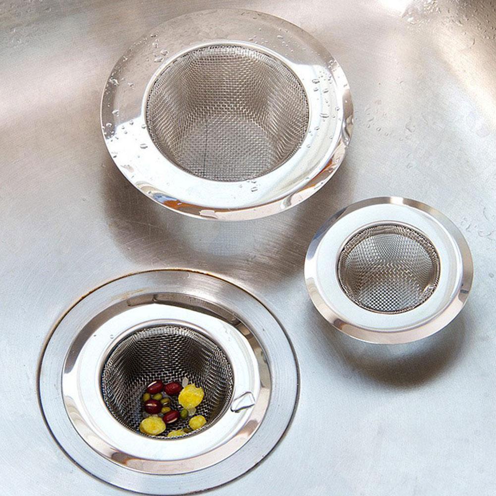 Nắp Lọc Rác Bằng Thép Không Gỉ Cho Bồn Rửa Chén Q2I9