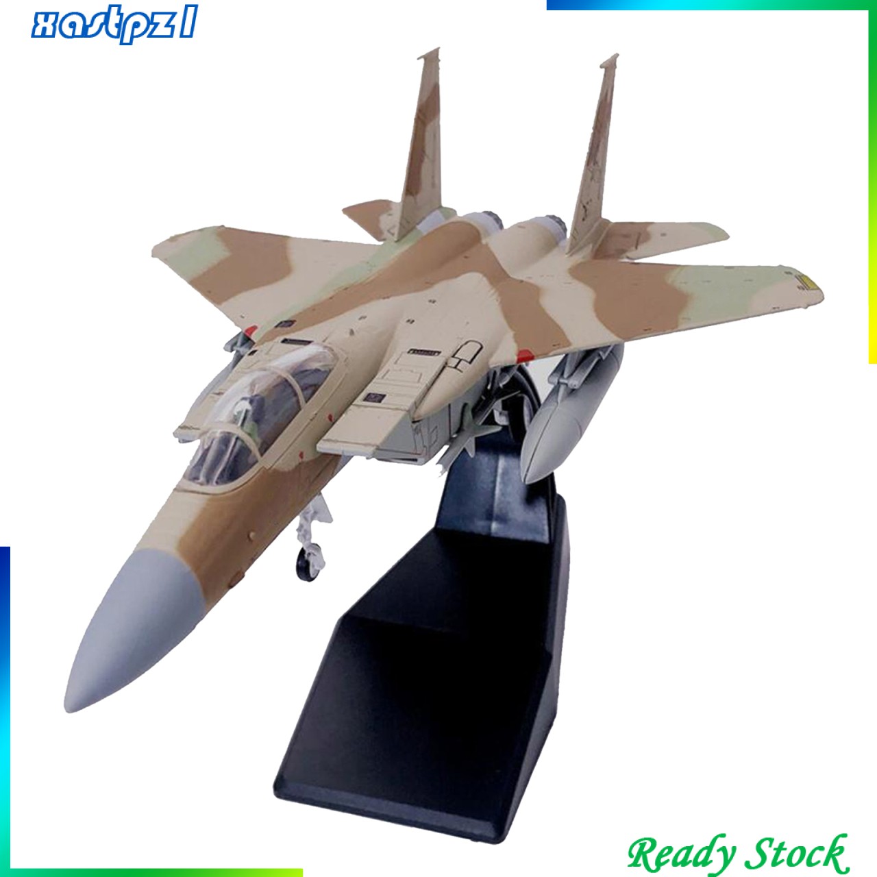 AIRCRAFT MODEL Mô Hình Máy Bay Chiến Đấu Israel F15 Tỉ Lệ 1 / 100