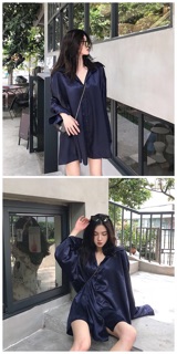 Sơ mi lụa bóng