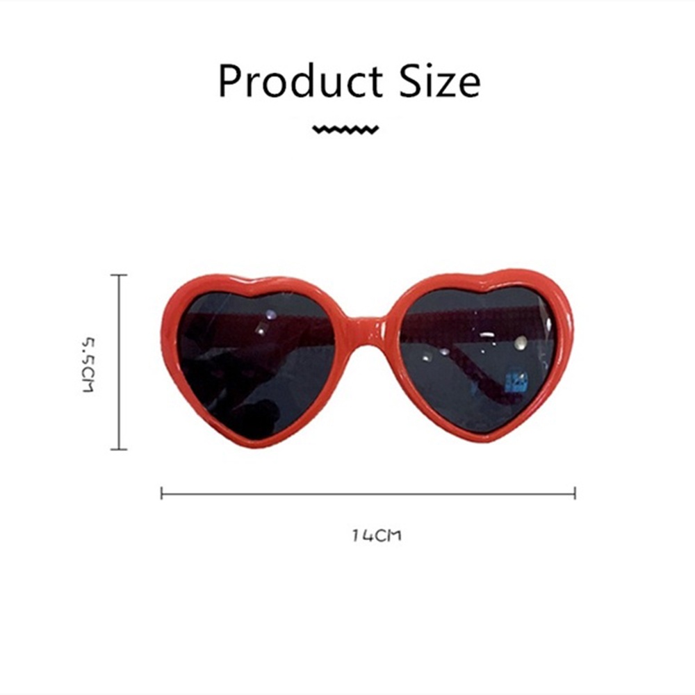 UPSTOP Become Love Heart Diffraction Glasses Image Special Effect Heart-shaped Glasses New Fashion Durable Long-lasting