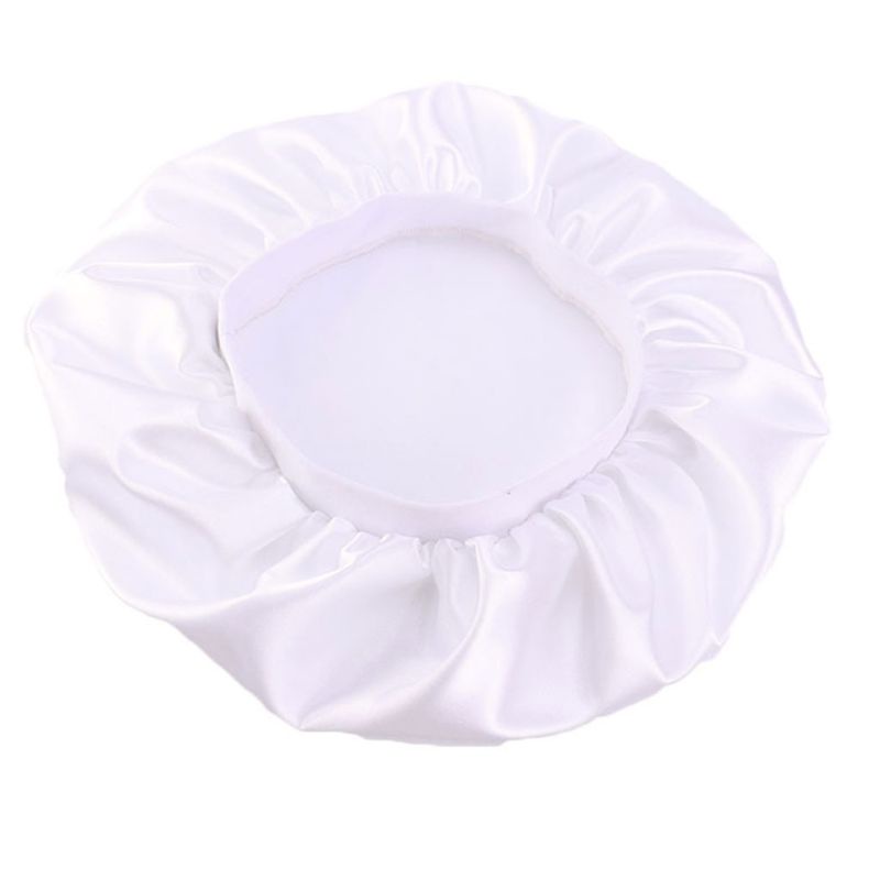 Mũ Trùm Đầu Ngủ Bằng Lụa Giả Màu Sắc Ngọt Ngào Cho Nữ