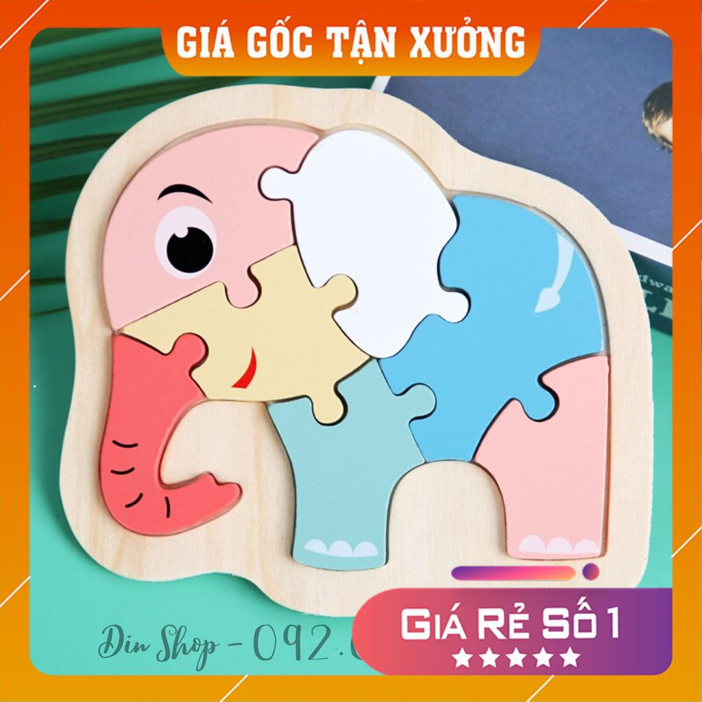 Xếp Hình Gỗ 3D QUÀ TẶNG CHO BÉ Đồ Chơi Xếp Hình Bằng Gỗ 3D An Toàn Cho Sức Khỏe Và Phát Triển Trí Tuệ Của Trẻ