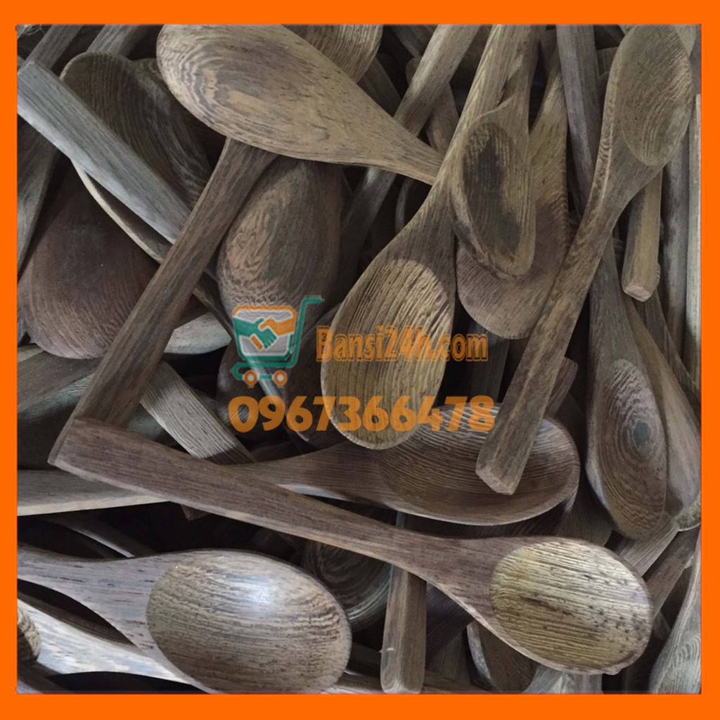 COMBO 5 MUỖNG GỖ CAO CẤP SÚP - CAFE - KEM - CƠM |  Xưởng SX