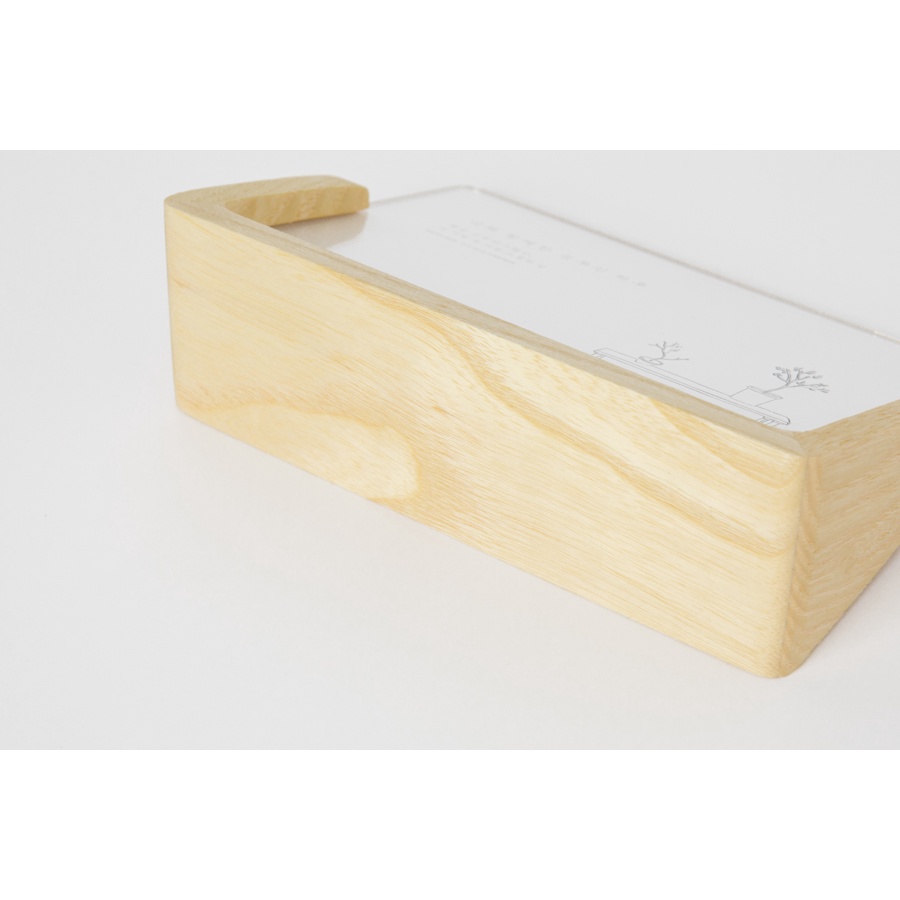 Khung Ảnh Gỗ ARTBOX Hàn Quốc Đế Khối Tam Giác Đơn Giản Dành Cho Trang Trí Nhà Cửa