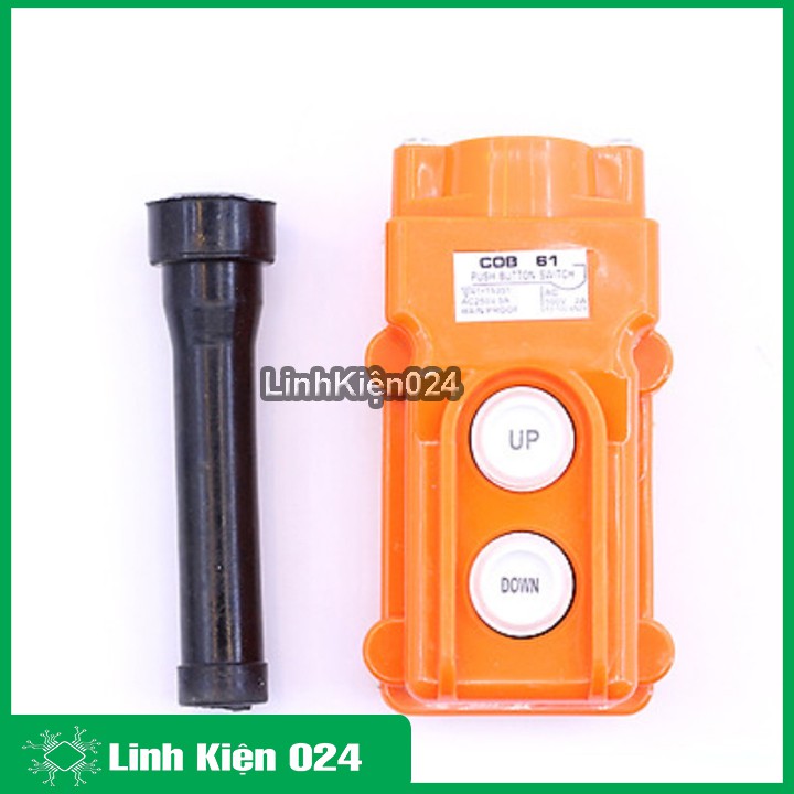 Tay Điều Khiển Máy Tời COB-61H (Đảo Chiều Động Cơ) 2 Nút