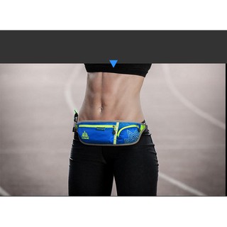 Đai đeo bụng chạy bộ aonijie e916 có chỗ gắn gel và đeo bib