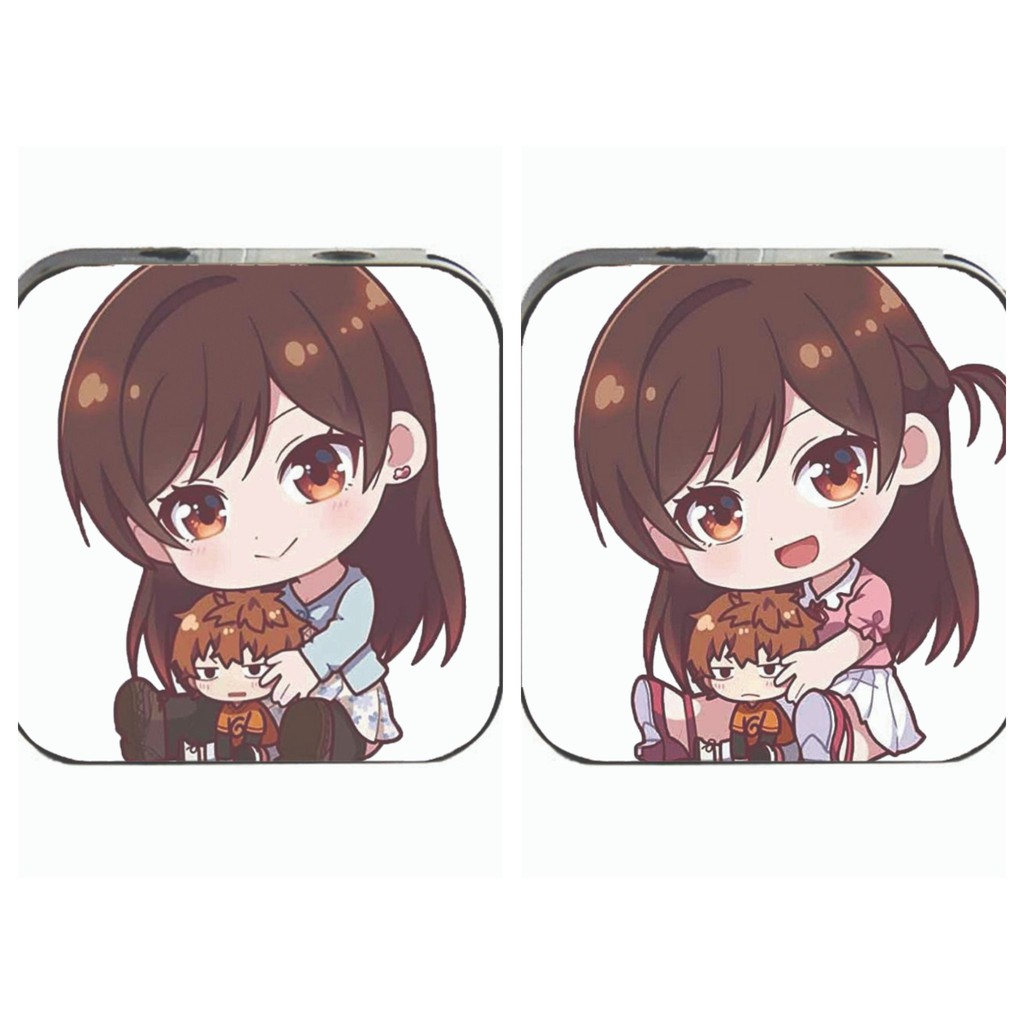 Máy nghe nhạc Dịch Vụ Thuê Bạn Gái Kanojo, Okarishimasu anime cầm tay mini tặng tai nghe mp3 anime chibi