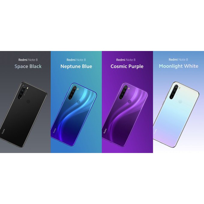 Điện thoại Xiaomi Redmi Note 8 64GB 4GB + Ốp lưng + Cường lực + Tai nghe - nhập khẩu | BigBuy360 - bigbuy360.vn