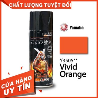 SƠN SAMURAI MÀU CAM RỰC Y3505