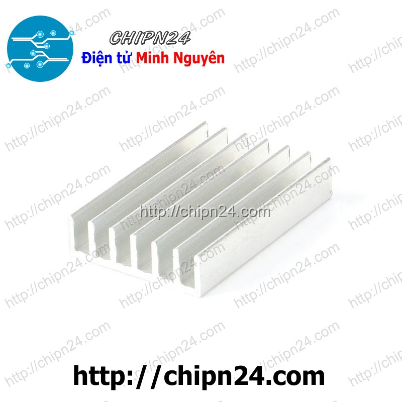 [2 CÁI] Tản nhiệt TN20 30x20x6MM TRẮNG