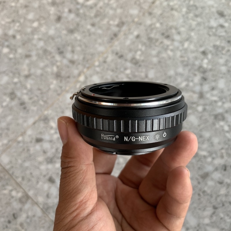 Ngàm chuyển AI(G)-Nex Fusnid - sử dụng lens Nikon kể cả lens G trên máy Sony E-mount