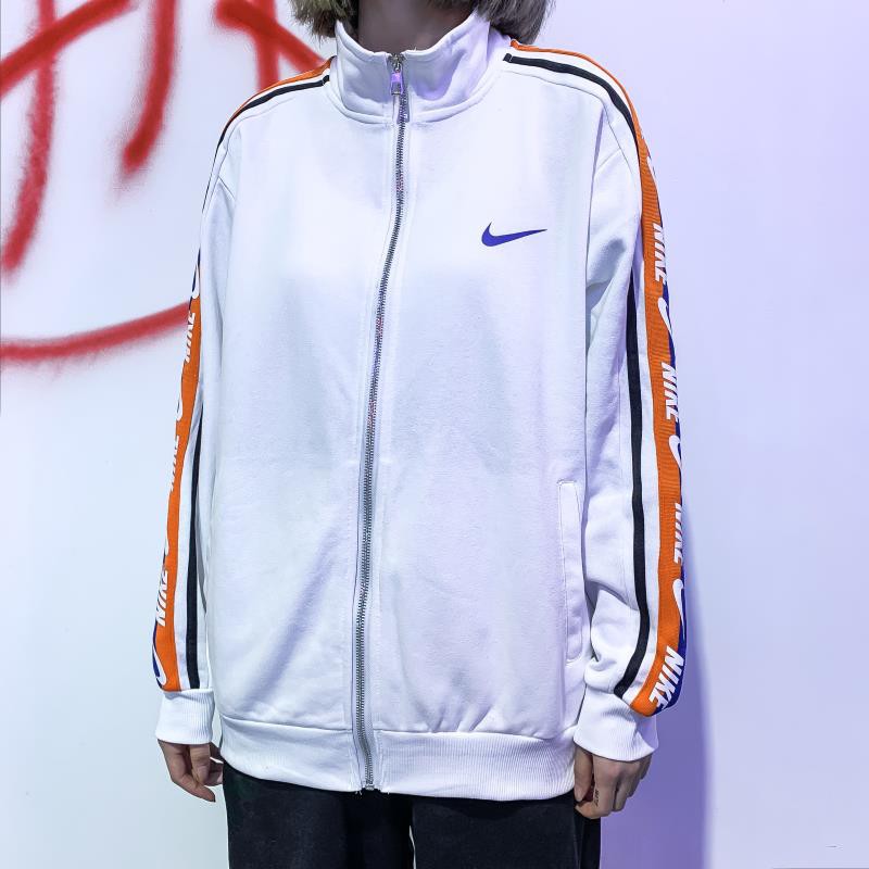 Nike Áo Khoác Thể Thao Chất Liệu Cotton Giản Dị Dành Cho Nữ Và Nam