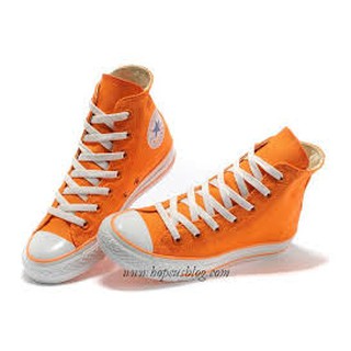 Giày Nữ Sneaker Classic Màu Cam Cao Nữ