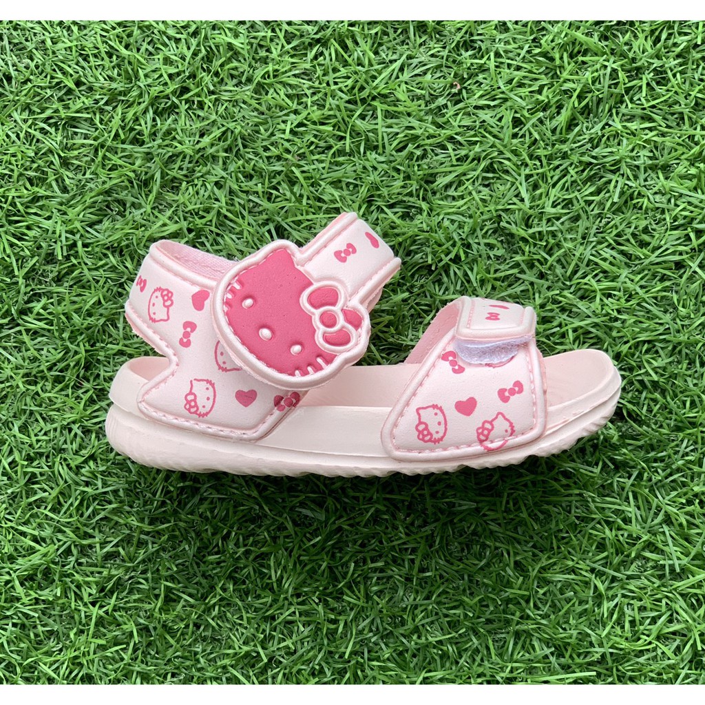 Sandal Xốp Hello Kitty Siêu Nhẹ Siêu Nhí Cho Bé Gái Size 18-23 ( Ảnh Thật)