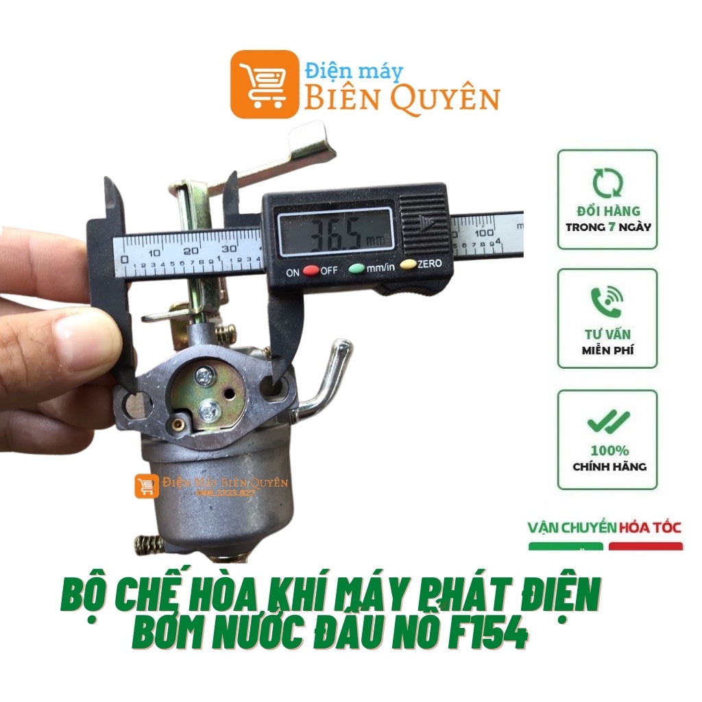 Bộ chế hoà khí máy phát điện( đầu nổ F-154)