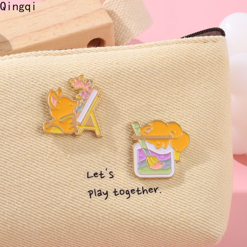 Trâm cài áo Miss Zoe hình động vật hoạt hình dễ thương dành cho cả nam và nữ