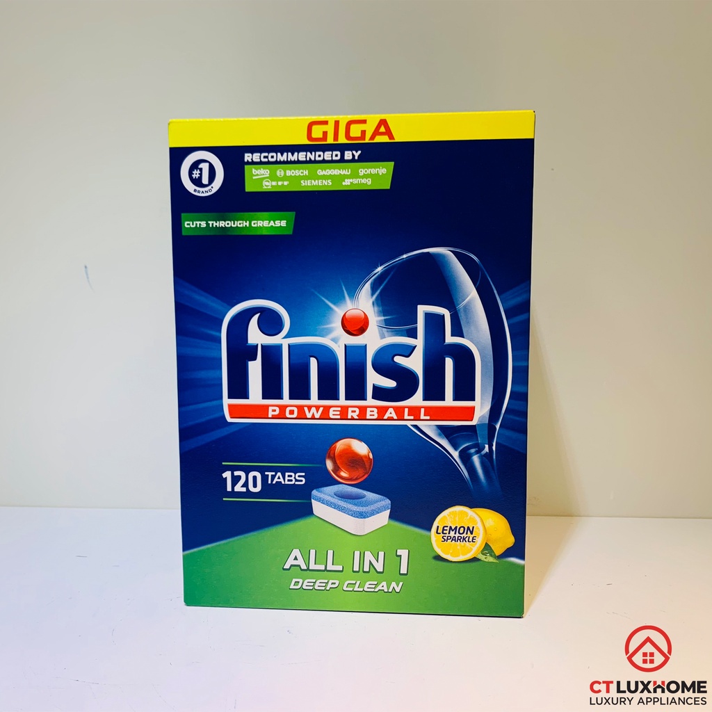 Viên rửa chén bát Finish All In One loại 50 viên, 80 viên, 90 viên, 100 viên, 120 viên  - Hàng chính hãng
