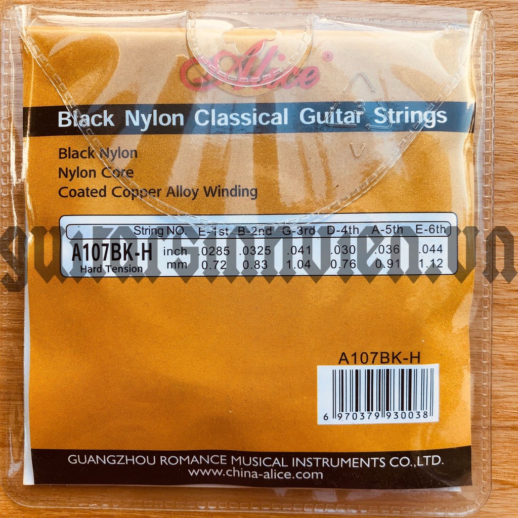 Dây Đàn Guitar Classic Alice A107 Chính Hãng - Dây đàn nilon giá rẻ - dây đàn guitar alice