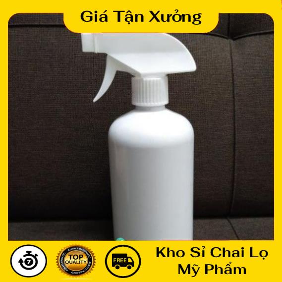 Chai Xịt Phun Sương ❤ TRÙM SỈ ❤ [500ml] Chai nhựa pet Vòi Xịt Kính rỗng chiết mỹ phẩm , phụ kiện du lịch