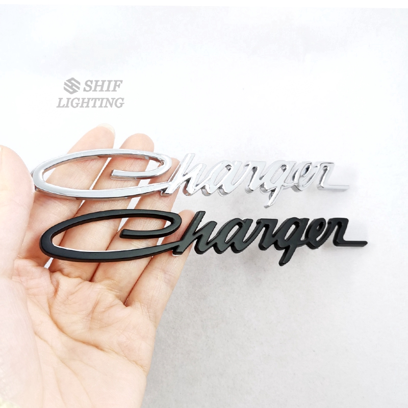 Logo CHARGER bằng kim loại dùng trang trí dành cho xe DODGE