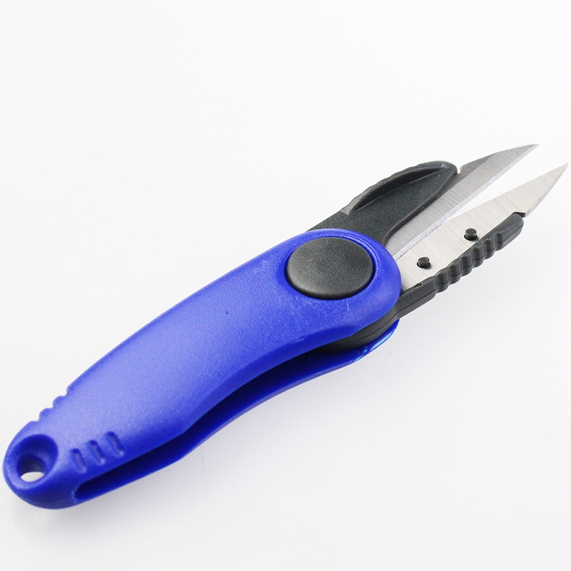 1PC Fish Use Scissors Stainless Steel Folding Line Clipper