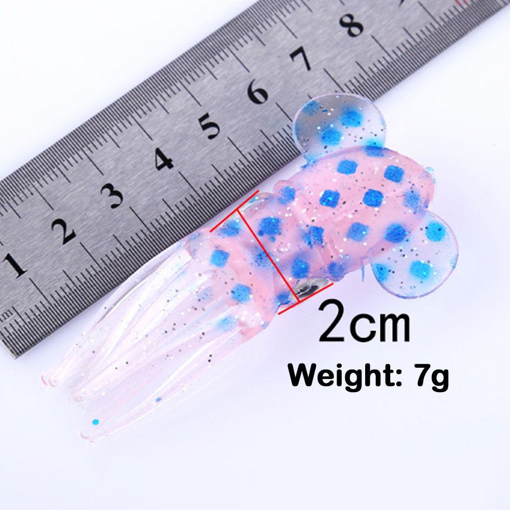 FOREVER Mồi Câu Cá Giả Hình Bạch Tuộc 12CM 15CM