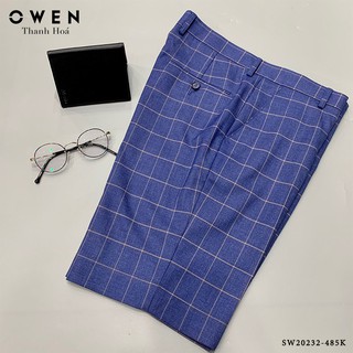 OWEN 2020 - Quần short vải kẻ Owen SW20232