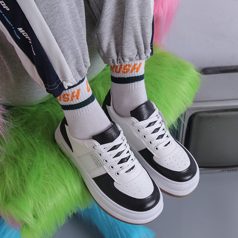 Giày thể thao IELGY xỏ chân đế dày thoáng khí phong cách Hàn Quốc cho nữ