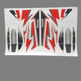 Decal trang trí máy bay Su27 maybayrc