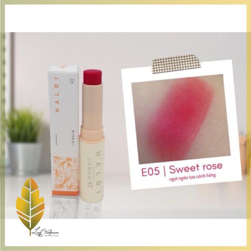 💄 💋  Son dưỡng nghệ Haldi - Epis Màu hồng cánh sen 💄 💋