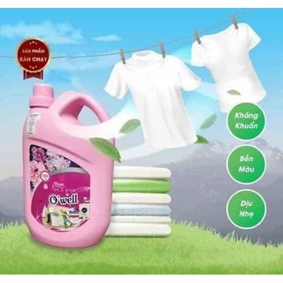 Nước giặt OWell can 3.5 lít.