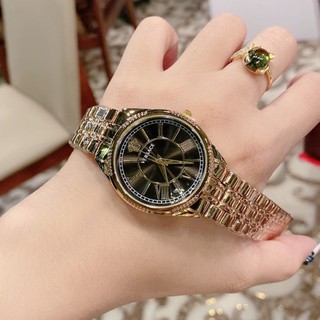 Đồng hồ nữ versace dây thép không gỉ, hàng full box, thẻ bảo hành 12 tháng - Dongho.versace
