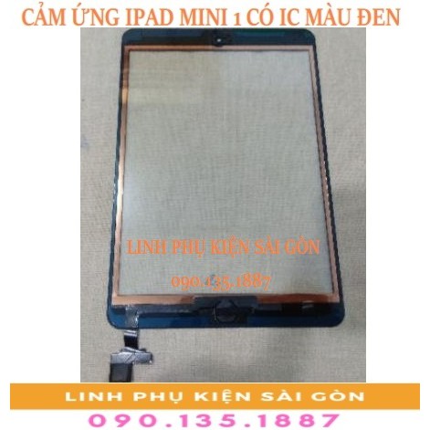 CẢM ỨNG IPAD MINI 1 CÓ IC MÀU ĐEN