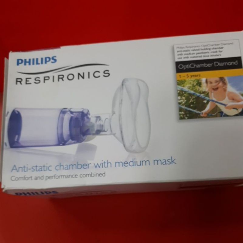 Buồng đệm Philips respironics: dụng cụ hít hen suyễn