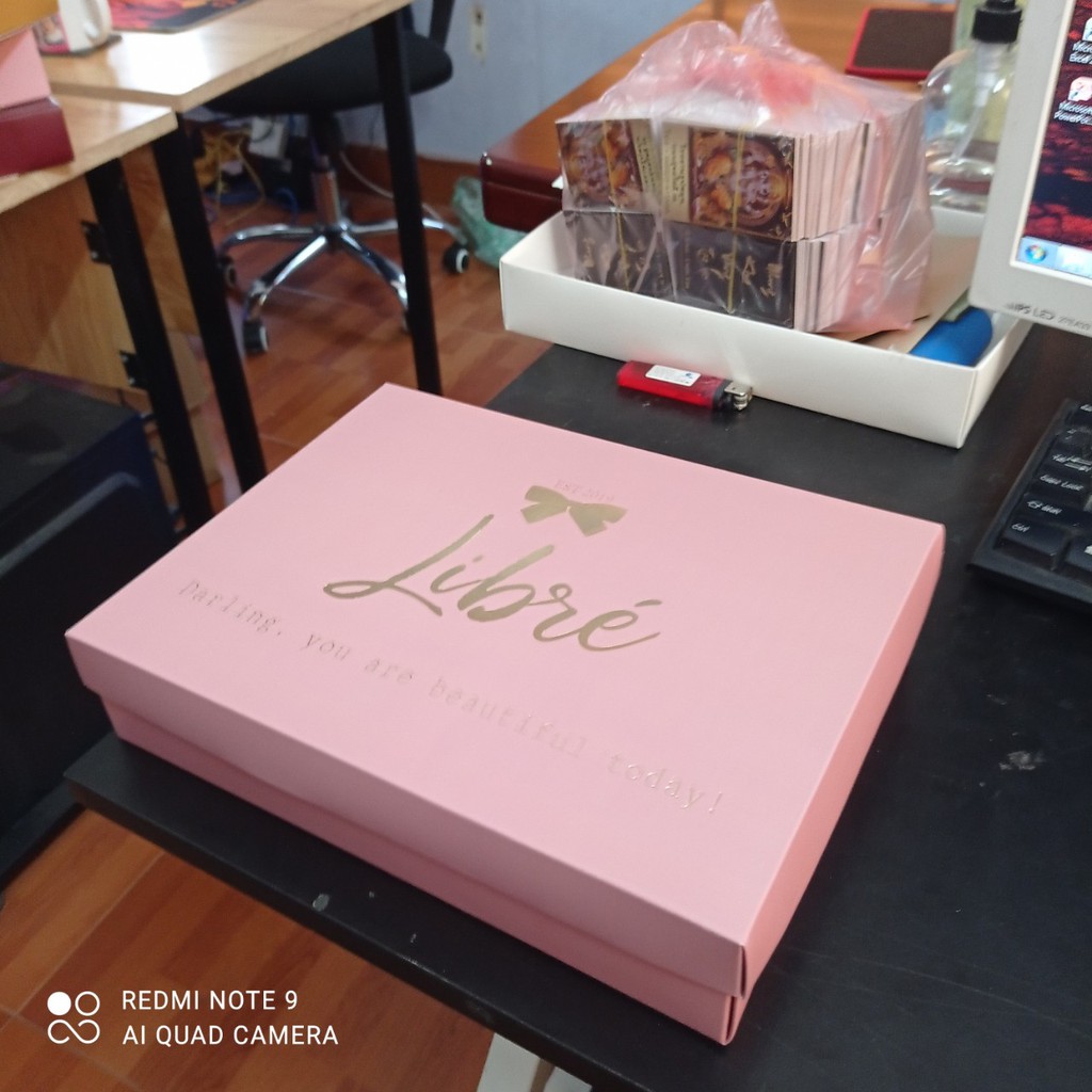 In hộp giấy giá rẻ theo yêu cầu Free thiết kế từ 300 hộp