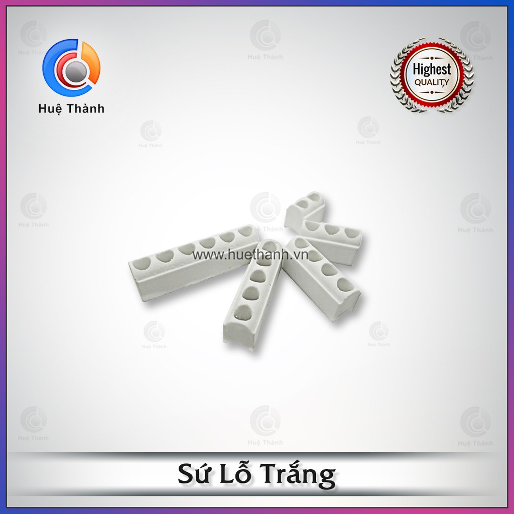 Sứ lỗ trắng x 10 cái, đảm bảo tin dùng, chất lượng, hàng uy tín, giá rẻ cạnh tranh, hỗ trợ lâu dài