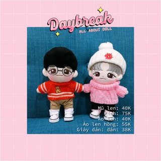 Outfit doll - Áo len cho doll 20cm