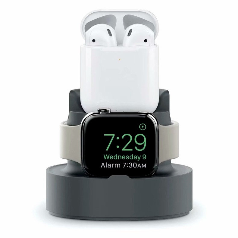 Giá đỡ sạc thích hợp cho đồng hồ thông minh Apple Watch iWatch 6 SE iPhone X XS 8 7 11 Max 12 XR 6 6S plus