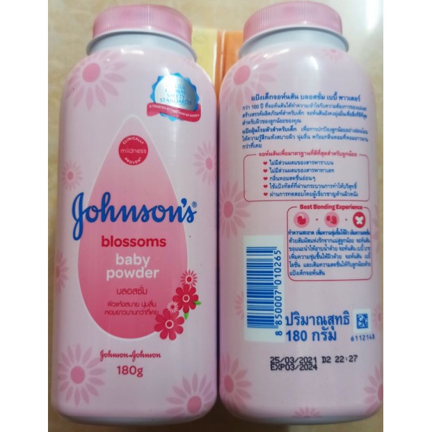 [Mã SRJULY1619 giảm 15K đơn 50K] [Hàng THÁI] Phấn Johnson's Baby Power Siêu Thơm, Siêu Mịn Thái