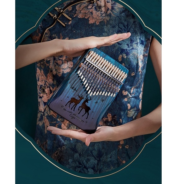 (HOT) Đàn Kalimba Cega 17 phím gỗ cao cấp chất lượng chính hãng freeship