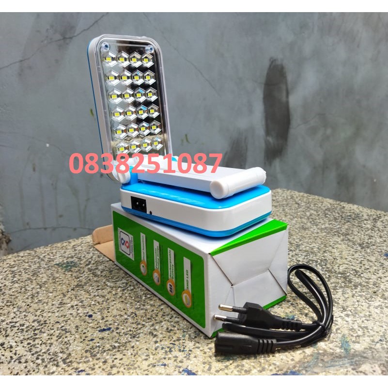 Đèn Học Chống Cận DP 666S Siêu Sáng 24 led Có Lưu Điện