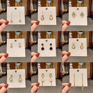 Khuyên tai đính ngọc trai thời trang duyên dáng